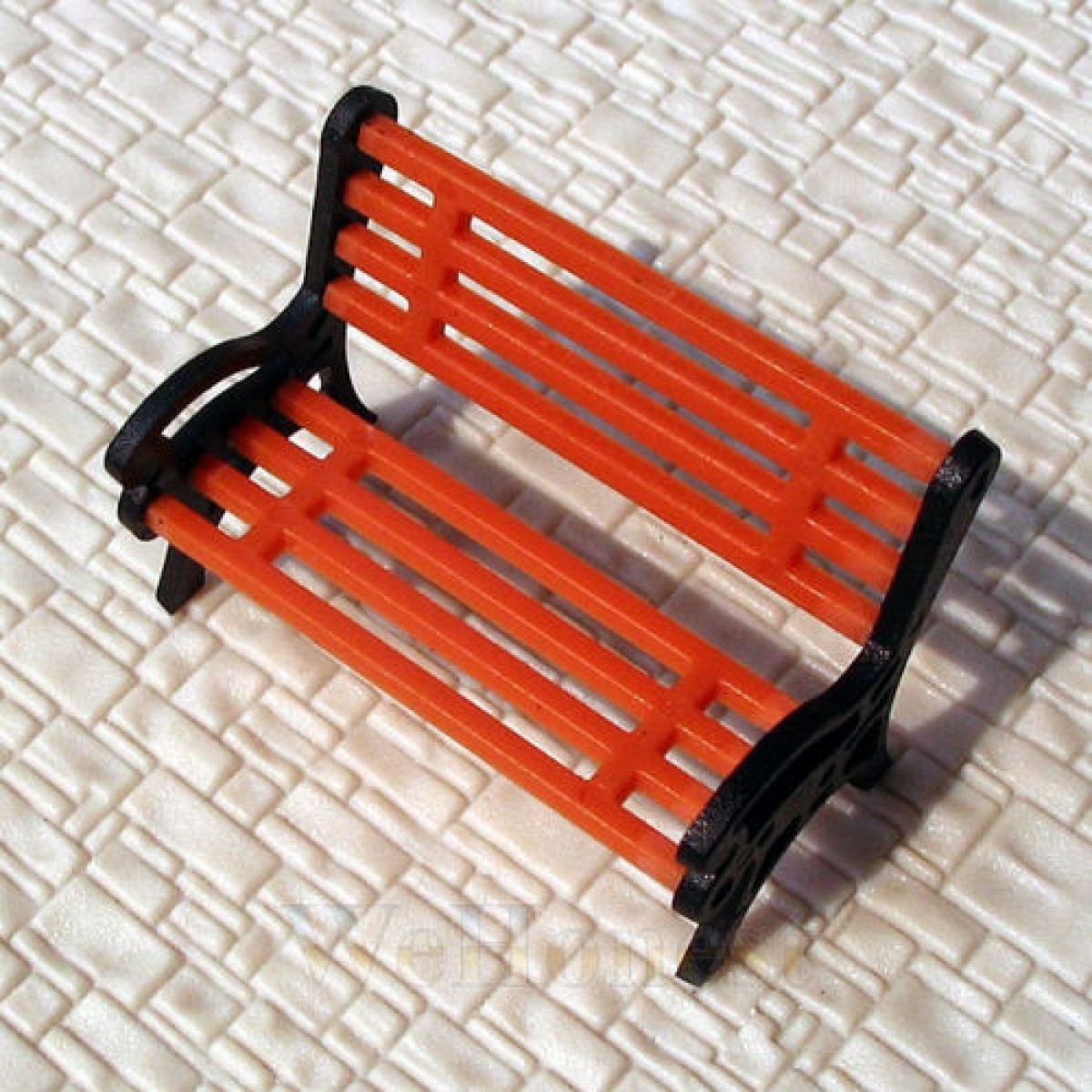 4 x G scale 1:24 Park Benches platform settee #CBO 4 x G scale 1:24 Park Benches platform settee #CBO